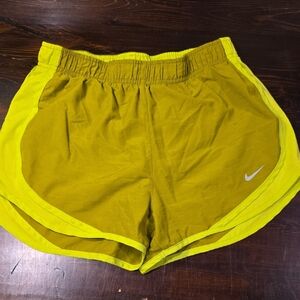 Nike Green Athletic Shorts Dri-FIT Comfort